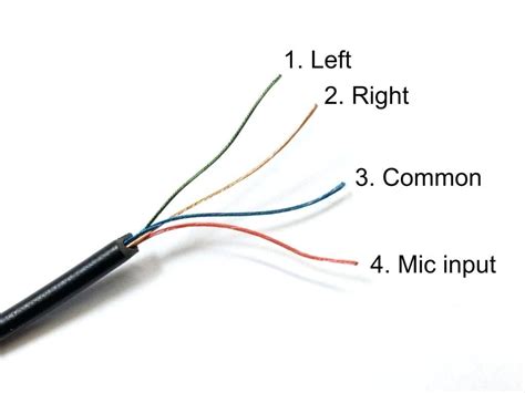 samsung headset connector wiring 